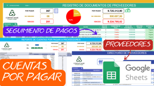 CONTROL DE CUENTAS POR PAGAR EN GOOGLE SHEETS